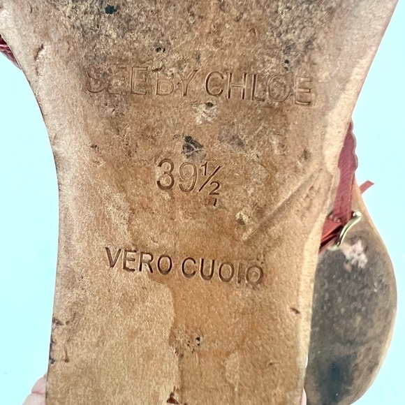 See By Chloe Wedge Sandals - Size 8 - Picture 12 of 12